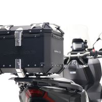 TOP CASE - BAULETTO GPR TECH COMPATABILE CON Honda Forza 125 2015/2023 GPR TECH BAULETTO TOP CASE ALPI-TECH 35 LT. COLORE NERO CON PIASTRA SPECIFICA 