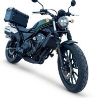 TOP CASE - BAULETTO GPR TECH COMPATABILE CON Honda CL 500 2023/2025 GPR TECH BAULETTO TOP CASE ALPI-TECH 55 LT COLORE NERO CON PIASTRA SPECIFICA 