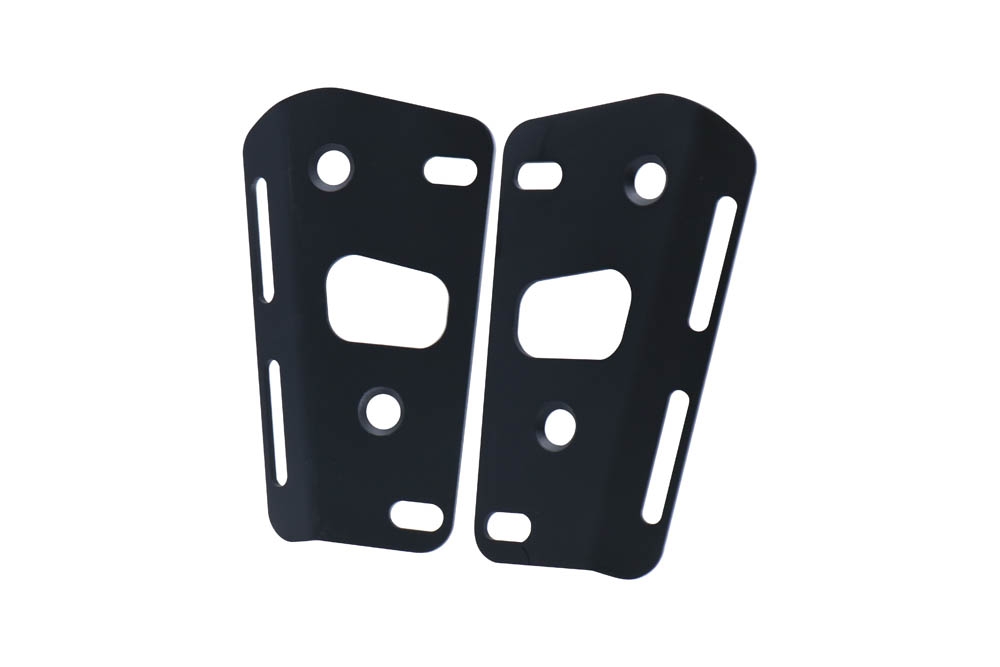 SPECIFIC PLATE IN TITANIUM TOP CASE-ALPITECH 35/55 LT GPR TECH compatible with  Honda Crf 1000 L Africa Twin 2018/2020 e4