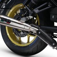 Scarico compatibile con Honda Cmx 1100 Rebel 2021-2024, Ultracone, Scarico omologato, silenziatore con db killer estraibile e raccordo specifico