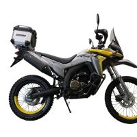 TOP CASE - BAULETTO GPR TECH COMPATABILE CON Voge 300Rally 2022/2024 e5 GPR TECH BAULETTO TOP CASE ALPI-TECH 26 LT, COLORE ARGENTO CON PIASTRA SPECIFICA 