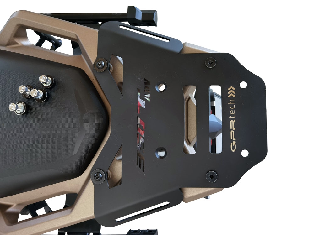 Specific fitting plate Top Case ALPITECH 55 LT GPR TECH compatible with  Zontes 350 T2 ADV 2022/2024 e5