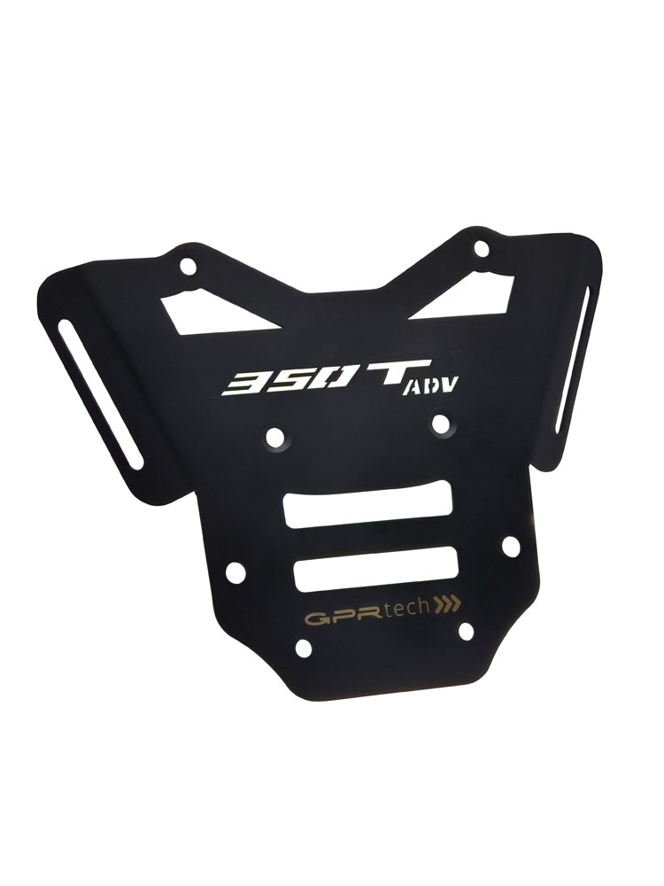 Specific fitting plate Top Case ALPITECH 55 LT GPR TECH compatible with  Zontes 350 T2 ADV 2022/2024 e5