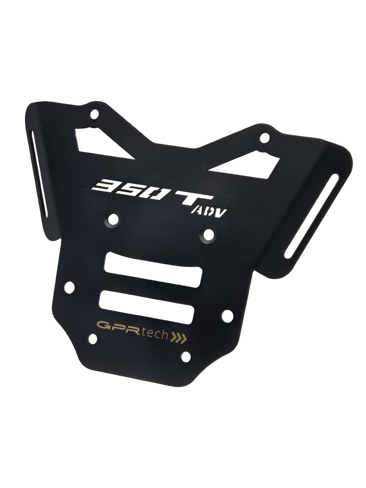 Specific fitting plate Top Case ALPITECH 55 LT GPR TECH compatible with  Zontes 350 T2 ADV 2022/2024 e5