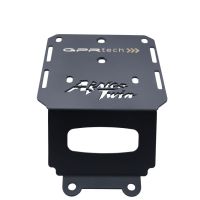 SPECIFIC PLATE IN TITANIUM TOP CASE-ALPITECH 35/55 LT GPR TECH compatible with  Honda Crf 1000 L Africa Twin Adventure Sport 2018/2020 e4