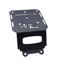 SPECIFIC PLATE IN TITANIUM TOP CASE-ALPITECH 35/55 LT GPR TECH compatible with  Honda Crf 1000 L Africa Twin Adventure Sport 2018/2020 e4