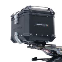 TOP CASE - BAULETTO GPR TECH COMPATABILE CON Zontes 350 T1 ADV 2022/2024 e5 GPR TECH BAULETTO TOP CASE ALPI-TECH 45 LT. COLORE NERO CON PIASTRA SPECIFICA 