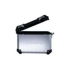 GPR TECH COMPATABILE CON Benelli Trk 502 2021/2024 e5 GPR TECH COPPIA DI VALIGIE LATERALI ARGENTO ALPI-TECH 38 LT. + 38 LT. CON TELAIO SPECIFICO 