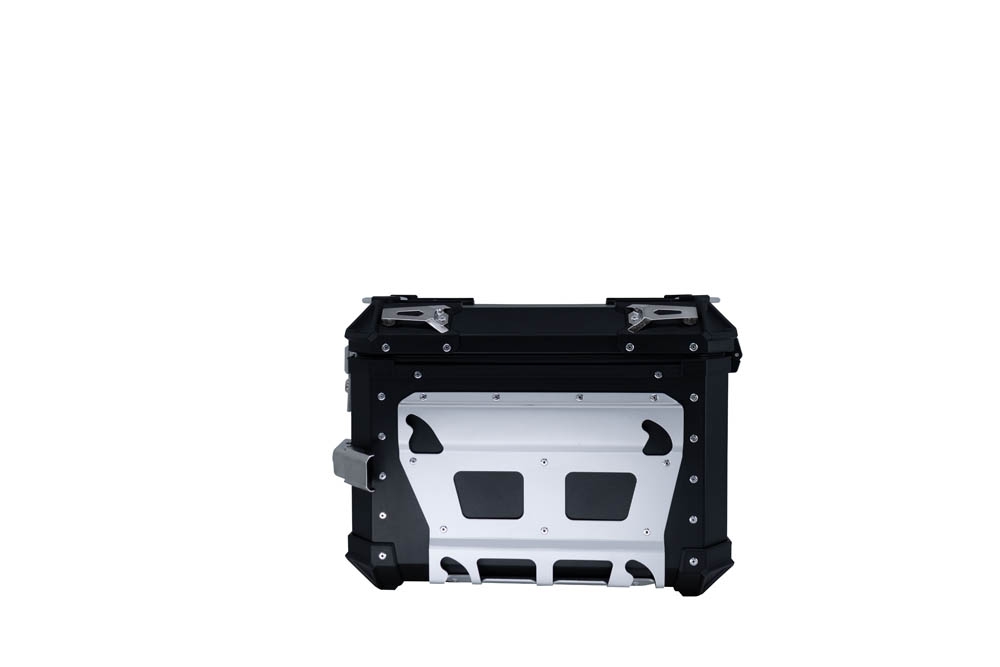 GPR TECH COMPATABILE CON Suzuki V-Strom 1050 Xt/De 2020/2024 e5 GPR TECH COPPIA DI VALIGIE LATERALI NERE ALPI-TECH 38 LT. + 32 LT. CON PORTA PACCHI NERO 
