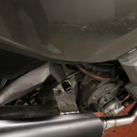 Scarico compatibile con Quadro 3 QUADRO 2014-2017, Power Bomb, Scarico omologato, silenziatore con db killer estraibile l'articolo si installa con collettore originale