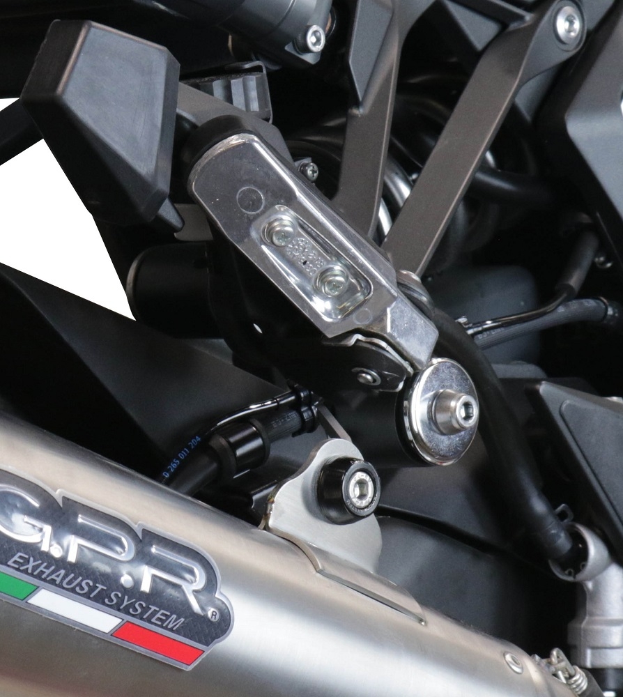 Exhaust compatible with Kawasaki Ninja 1000 Sx 2020-2020, Powercone Evo, Homologated legal slip-on exhaust including removable db killer and link pipe 