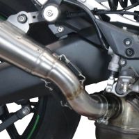 Scarico compatibile con Kawasaki Ninja 1000 Sx 2021-2023, Powercone Evo, Scarico omologato, silenziatore con db killer estraibile e raccordo specifico