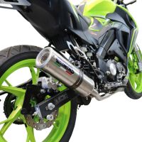 Scarico compatibile con Keeway Rkf 125 2021-2023, M3 Inox , Scarico completo omologato,fornito con db killer estraibile,catalizzatore e collettore