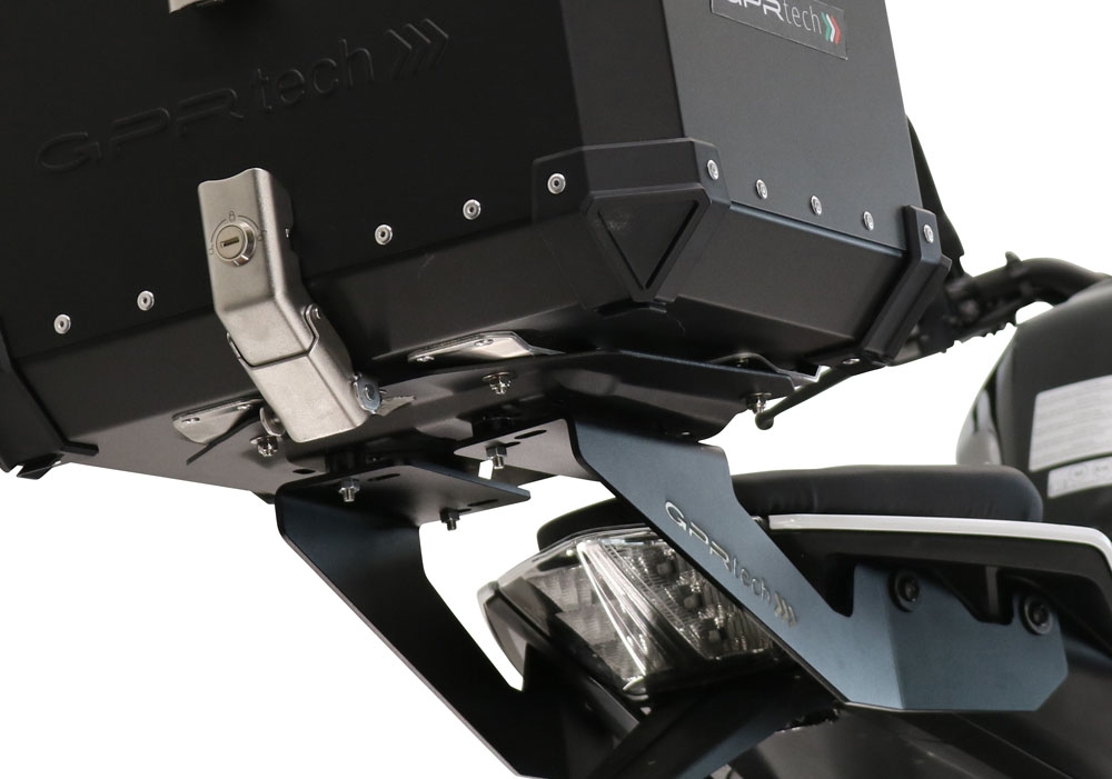 PORTAPACCHI GPR TECH COMPATIBILE CON  Ktm Duke 250 2021/2023 e4 GPR TECH Portapacchi TOP CASE-ALPITECH 35 / 45  LT 