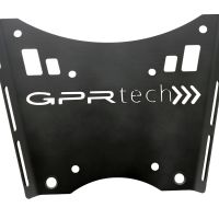 SPECIFIC TITANIUM PLATE TOP CASE-ALPITECH 35/55 LT GPR TECH compatible with  Ktm Lc 8 Adventure 1190 2013
