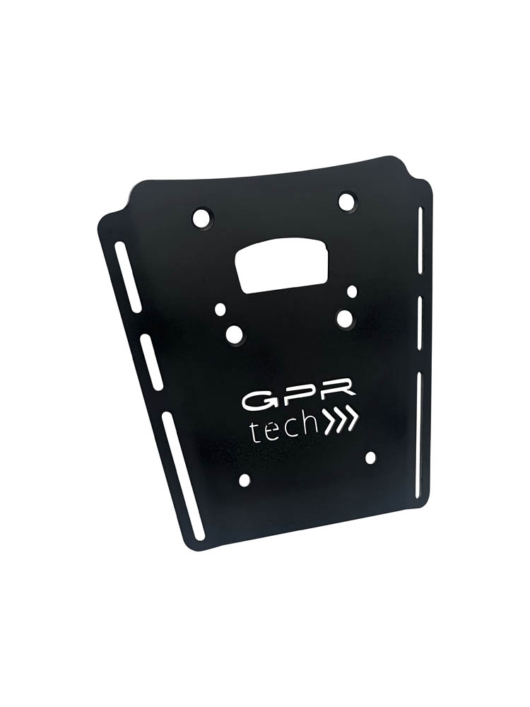 Specific fitting plate Top Case ALPITECH 35>55 LT GPR TECH compatible with  Moto Morini X-CAPE 650 2021/2024 e5