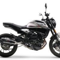 Scarico compatibile con Moto Morini Seiemmezzo Str 2022-2024, GP Evo4 Poppy, Scarico semi-completo omologato,fornito con db killer estraibile,catalizzatore e collettore