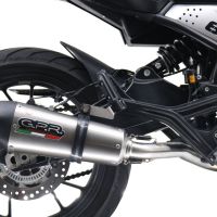 Scarico compatibile con Moto Morini Seiemmezzo Scr 2022-2024, GP Evo4 Titanium, Scarico semi-completo omologato,fornito con db killer estraibile,catalizzatore e collettore