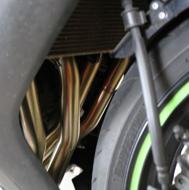 Scarico compatibile con Kawasaki Ninja 1000 Sx 2020-2020, Decatalizzatore, Collettore decatalizzore, applicazione racing