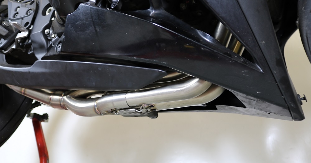 Scarico compatibile con Kawasaki Ninja 1000 Sx 2020-2020, Decatalizzatore, Collettore decatalizzore, applicazione racing