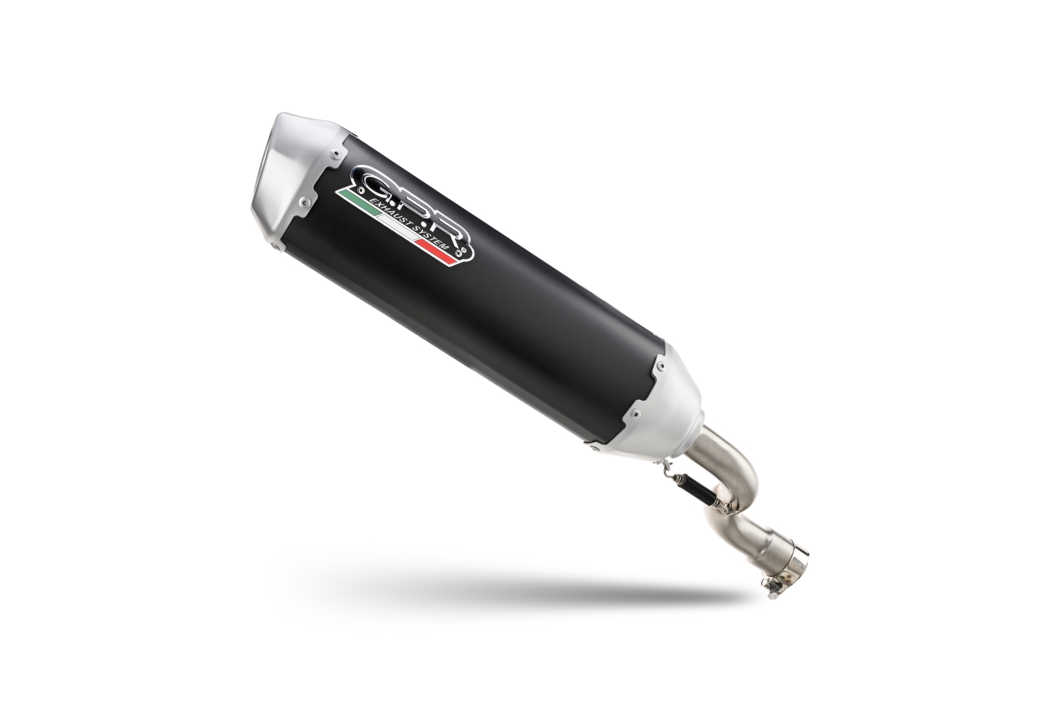 Exhaust compatible with Zontes D 125 2022-2024, Pentascooter, Homologated legal full system exhaust, including removable db killer and catalyst 
