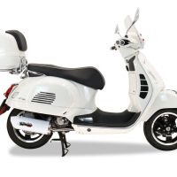 Exhaust compatible with Piaggio Vespa 125 Granturismo 2003-2007, Albus Ceramic, Racing full system exhaust, including removable db killer 
