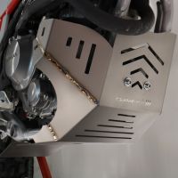Titanium Skid plate GPR TECH compatible with  Honda Crf 300 L / Rally 2021/2024 e5