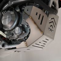 Titanium Skid plate GPR TECH compatible with  Honda Crf 300 L / Rally 2021/2024 e5