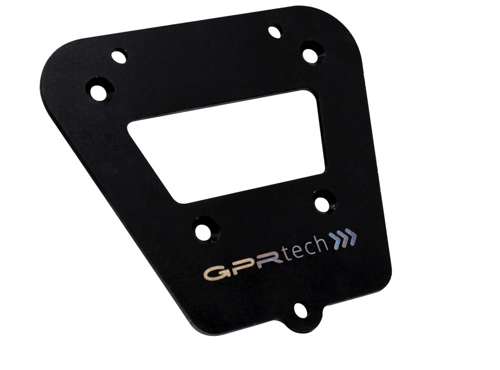 TOP CASE - BAULETTO GPR TECH COMPATABILE CON Royal Enfield Himalayan 410 2017/2023 GPR TECH BAULETTO TOP CASE ALPI-TECH 26 LT, COLORE ARGENTO CON PIASTRA SPECIFICA 