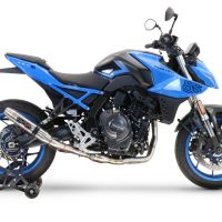 Exhaust compatible with Suzuki Gsx-8S 2022-2024, Deeptone Inox, Racing full system exhaust, including removable db killer 