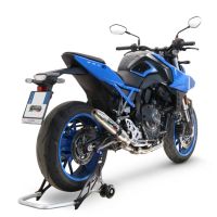 Exhaust compatible with Suzuki Gsx-8S 2022-2024, Deeptone Inox, Racing full system exhaust, including removable db killer 
