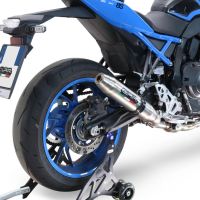 Exhaust compatible with Suzuki Gsx-8S 2022-2024, Deeptone Inox, Racing full system exhaust, including removable db killer 