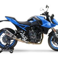 Scarico compatibile con Suzuki Gsx-8S 2022-2024, GP Evo4 Titanium, Scarico completo omologato,fornito con db killer estraibile,catalizzatore e collettore