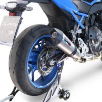 Scarico compatibile con Suzuki Gsx-8S 2022-2024, GP Evo4 Titanium, Scarico completo omologato,fornito con db killer estraibile,catalizzatore e collettore