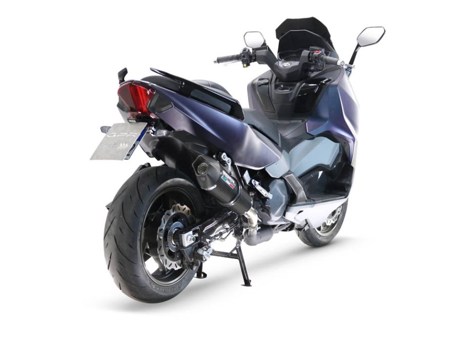 Exhaust compatible with Sym Maxsym TL 508 2021-2024, GP Evo4 Black 