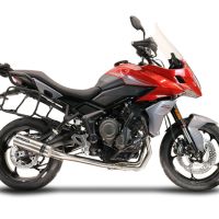 Exhaust compatible with Triumph Tiger Sport 660 2022-2024, M3 Inox , Racing full system exhaust, including removable db killer 