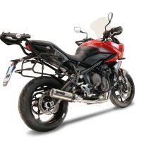 Exhaust compatible with Triumph Tiger Sport 660 2022-2024, M3 Inox , Racing full system exhaust, including removable db killer 