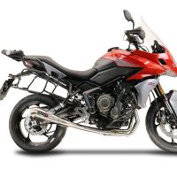 Scarico compatibile con Triumph Tiger Sport 660 2022-2024, Powercone Evo, Scarico completo racing, fornito con db killer estraibile e collettore, non conforme per uso stradale