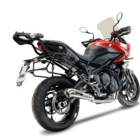 Scarico compatibile con Triumph Tiger Sport 660 2022-2024, Powercone Evo, Scarico completo omologato,fornito con db killer estraibile,catalizzatore e collettore