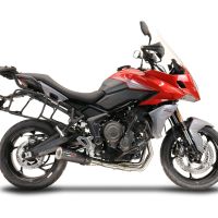Scarico compatibile con Triumph Tiger Sport 660 2022-2024, M3 Black Titanium, Scarico completo racing, fornito con db killer estraibile e collettore, non conforme per uso stradale