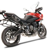 Scarico compatibile con Triumph Tiger Sport 660 2022-2024, Powercone Evo, Scarico completo omologato,fornito con db killer estraibile,catalizzatore e collettore