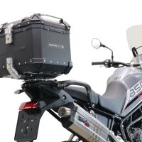 TOP CASE - BAULETTO GPR TECH COMPATABILE CON Triumph Tiger 850 Sport 2020/2024 e5 GPR TECH BAULETTO TOP CASE ALPI-TECH 35 LT. COLORE NERO CON PIASTRA SPECIFICA 