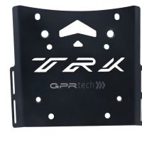 GPR TECH COMPATABILE CON Benelli Trk 502 2021/2024 e5 GPR TECH PIASTRA SPECIFICA IN TITANIO TOP CASE-ALPITECH 35/55 LT 