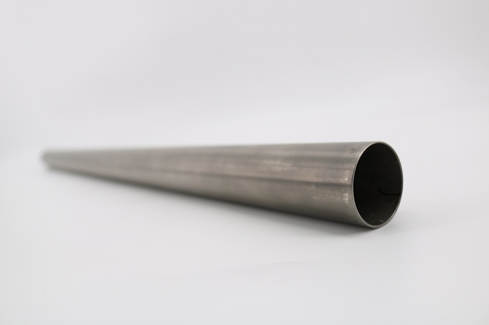 Scarico compatibile con Cafè Racer Cafè Racer 1-, Tubo titanio seamless D. 38mm X 1mm L.1000mm, 
