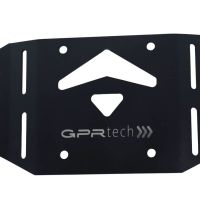 Specific fitting plate Top Case ALPITECH 35 LT GPR TECH compatible with  Kawasaki Versys 1000 i.e. 2011/2014