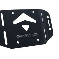 TOP CASE - BAULETTO GPR TECH COMPATABILE CON Kawasaki Versys 1000 i.e. 2021/2024 e5 GPR TECH BAULETTO TOP CASE ALPI-TECH 45 LT. COLORE NERO CON PIASTRA SPECIFICA 