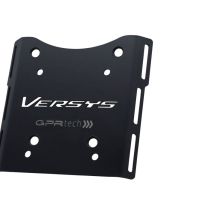 TOP CASE - BAULETTO GPR TECH COMPATABILE CON Kawasaki Versys-X 300 2022/2023 e5 GPR TECH BAULETTO TOP CASE ALPI-TECH 55 LT COLORE ARGENTO CON PIASTRA SPECIFICA 