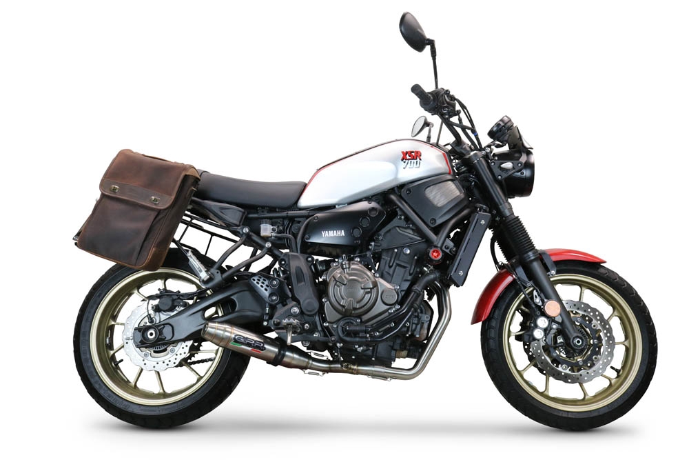 Exhaust compatible with Yamaha Xsr 700 2021-2024, Deeptone Inox, Racing full system exhaust 