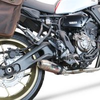 Exhaust compatible with Yamaha Xsr 700 2021-2024, Deeptone Inox, Racing full system exhaust 