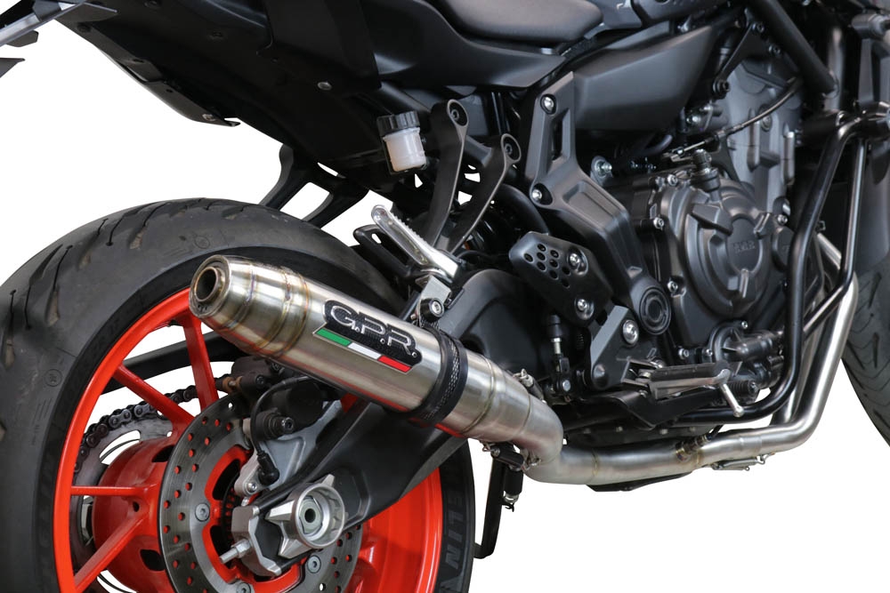 Exhaust compatible with Yamaha R7 2021-2025, Deeptone Inox, Racing full system exhaust 